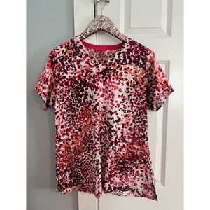 Carhartt Large Cross-Flex V-Neck Media Scrub Top